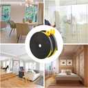 Air Conditioner Window Seal,Foam Insulation Tape for Sliding Doors and Windows,Gasket Seal, Anti Vibration Collision, Shockproof (1/2 in x 2/5 in x 16 Ft x 2 Roll)