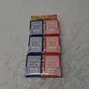 Jacent Double Deal  Playing Cards with Bonus 5 Dice - 3 Set