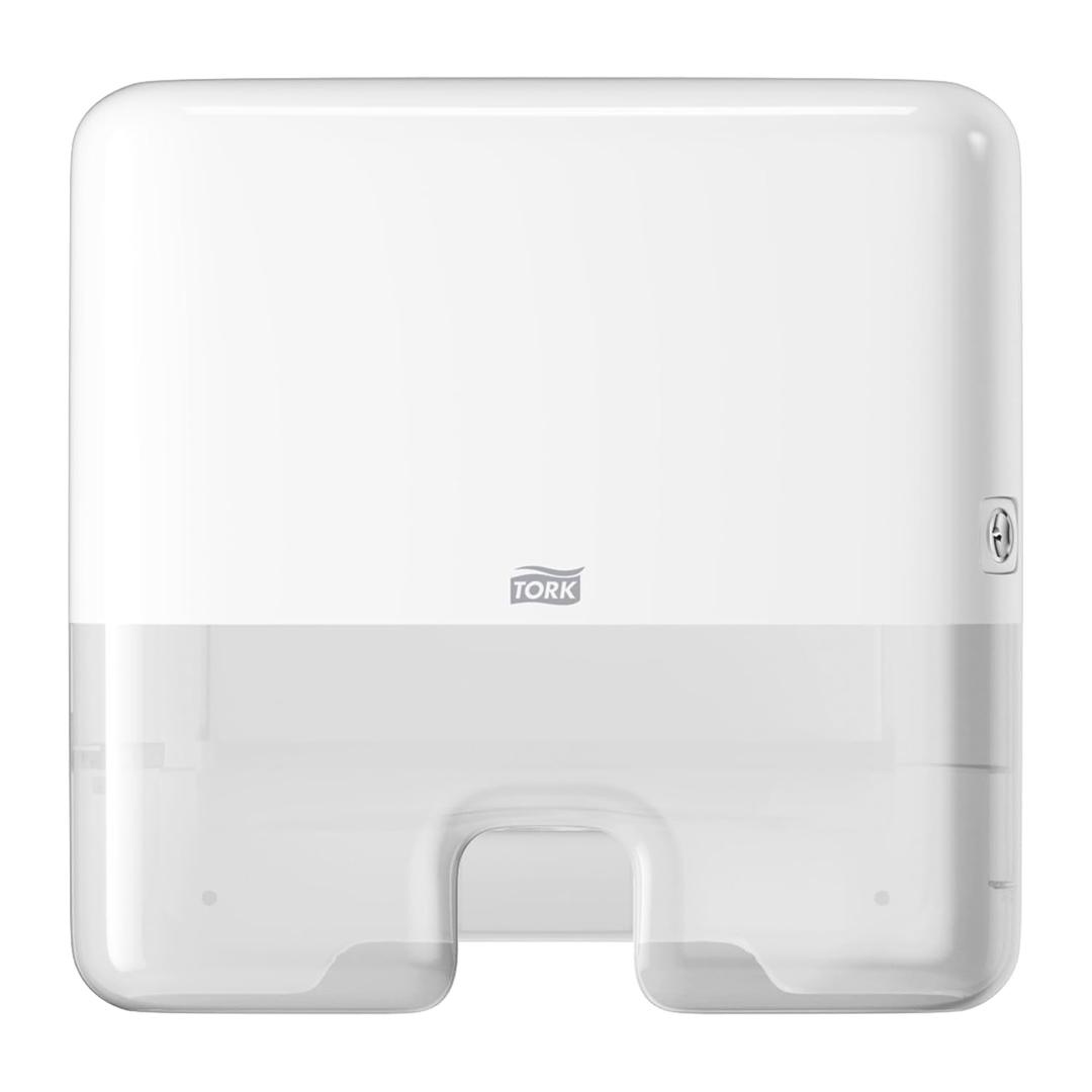 Tork Xpress Mini Multifold Hand Towel Dispenser White H2, One-at-a-Time Dispensing, Elevation Range, 553120