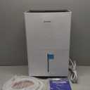 4500 Sq.ft Energy Star Dehumidifier for Home Basement, Glowells 52 Pints Large Room Dehumidifier with Drain Hose & Water Tank 0.58 Gal, Dehumidifiers with Smart Humidity Control, Auto Defrost