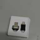 2025 Upgraded Wireless CarPlay Adapter for iPhoneAndroid, Mini Wired to Wireless Adapter for CarPlay Android Auto, Plug and Play, Stable Connection & No Latency