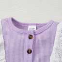 SUNNY PIGGY Baby Girl Clothes Infant Sleeveless Jumpsuit One Piece Romper Newborn Overalls Outfits Bodysuit with Hat (6-12 Months, Purple-lace)