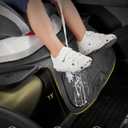 3W Car Seat Protector for Child Car Seat,TPE All Weather Heavy Duty Car Accessories, Applicable to All Models, Bear Baby Model, Black