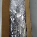 Black Over the Door Pantry Organizer 5 Tier, Adjustable Basket Pantry Door Organizer and Storage, Heavy Duty Metal Kitchen Hanging Spice Rack (D5xW19xH50 Inches)