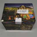 Treela Halloween Projector Lights Outdoor 12 Slides LED Ghost Pumpkin Lights Outside Decorations for Holiday Garden Decorations(Style A)