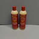 2pcs Creme of Nature Sulfate-Free Moisture & Shine Shampoo, Gently Cleanses, Hydrates & Detangles, Infused with 100% Pure Argan Oil from Morocco, 12 fl oz