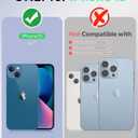 OCASE Compatible with iPhone 13 Wallet Case, PU Leather Flip Folio Case with Card Holders RFID Blocking Kickstand [Shockproof TPU Inner Shell] Phone Cover 6.1 Inch 2021 (Litchi Purple)