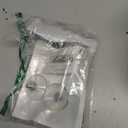 BlingKingdom 6pcs Suction Cup Glass Suction Pads 41mm Clear PVC Plastic Sucker Pads Without Hooks Extra Strong Adhesive Suction Holder