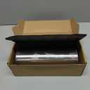 Cesun Toilet Brush and Holder Set  Curved Design Toilet Brush for Deep Cleaning Under Rim, 304 Stainless Steel Toilet Bowl Brush and Holder for Bathroom, Rv, Silver(2 Replaceable Brush Head Included)