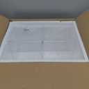 Kathfly 4 Pcs Acrylic Hairnet Dispenser, Wall Mount Acrylic Storage for Glove Shoe Beard Covers Face Mask Earplugs Safety Glasses and Goggles, Clear Dispenser for Home Kitchen Laundry Room Pantry