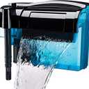 Penn-Plax Cascade 300 Power Filter  Hang-On Filter with Quad Filtration  Great for Freshwater and Saltwater Setups