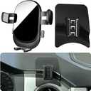 Car Phone Holder for Toyota Tundra Auto Accessories[Special vehicle installationonly For 2014-2021 Tundranon universal][Auto Lock Hands Free Cell Phone Mount Car fits for iPhone & All Smartphones]
