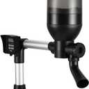 hygger Large Programmable Auto Pond Feeder with LCD Display Controller Automatic Fish Food Feeding Dispenser Outdoor Koi Fish Feeder 5.5 L Capacity