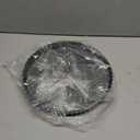 KUAYB 10 Inch Nonstick Tart Pan with Removable Bottom, Carbon Steel Quiche and Pie Pan- 1.1-Inch Depth, Fluted Edges for Baking Tarts, Quiches, Mousse Cakes, and Desserts