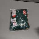 Christmas Onesie Pajamas Family Vacation Novelty One-piece Hooded Matching PJs Allover Pattern Sleepwear Nightwear (4-5T, Green Star Gnome)