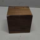 Single Walnut Wooden Watch Box Watch Storage Travel Case Organizer for Men and Women Wristwatch Display Box Holder