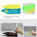 forever young Cozy Diamond Art Tray with Lid Bi-Tonal Christmas Diamond Painting Accessories & Storage Tool for 5D Diamond Art Beads, Cozy Winter Knit Christmas