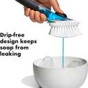 OXO New Good Grips Soap Dispensing Dish Brush Storage Set