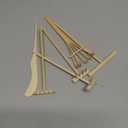 5 Packs Mini Zen Garden Accessories for Desk, Small Hand Rake for Gardening, Rock Sand Tray Tools, Desktop Decor