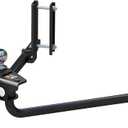 CURT 17601 TruTrack 2P Round Bar Weight Distribution Hitch with 2X Sway Control, Up to 10K, 2-in Shank, 2-5/16-Inch Ball