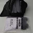 TOWOND Projector Screen with Stand, 100 inch Outdoor Projector Screen Portable Indoor Projection Screen 16:9 4K Rear Front Movie Screen with Carry Bag for Home Backyard Theater