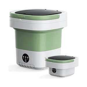 Portable Washing Machine, 16L Foldable & Lightweight, 3 Cleaning Modes, Compact Laundry, No Installation & Easy to Use for Travel, RV, Small Apartment & Dorm Room