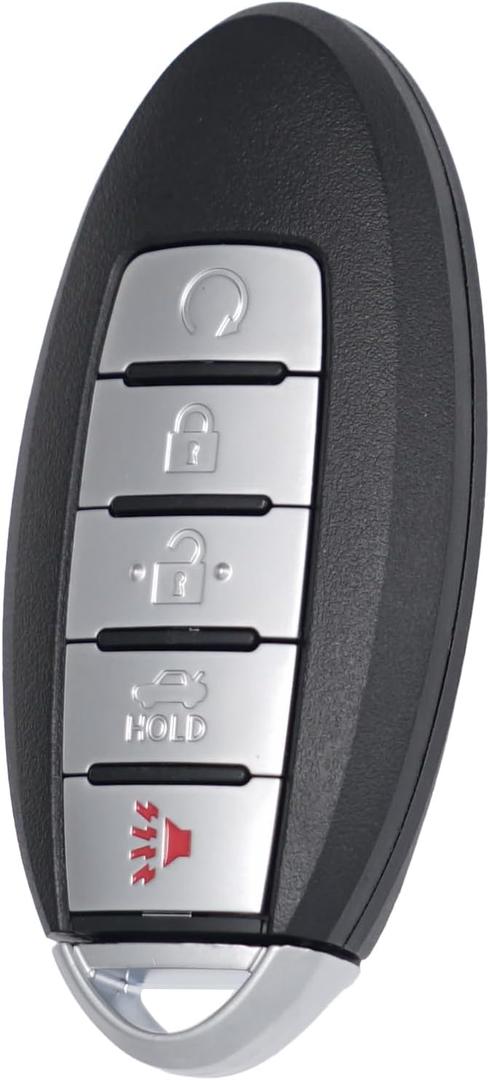 MechanMagic Remote Key Fob Replacement Fits for Nissan Altima Maxima 2016-2018 Push Start Button Keyless Entry Remote Control KR5S180144014 S180144310 5 Buttons