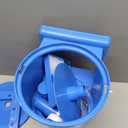 Above Ground Pool Skimmer, Heavy Duty Through-Wall Mount Pool Skimmer Kit with Accessories, Universal Fit for Standard Wall Openings, Klein Blue in-Wall Surface Skimmer Includes Leak-Free Teflon Tape