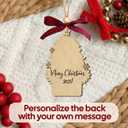 7 x NewEleven Book Lovers Gifts - Cute Present, Book Lover Gifts for Women, Men, Reader - Book Ornaments for Christmas Tree from Friend, Family - Christmas Orrnament