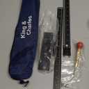 King&Charles Cabinet Hardware Jig, Aluminum Alloy Cabinet Handle Jig with Automatic Center Punch, Avoid Jitter Caused by Direct Drilling, Use for Handles and Pulls on Drawers/Doors