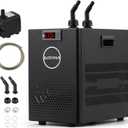 BAOSHISHAN Aquarium Chiller 26gal Aquarium Cooler 1/13 HP Water Chiller for Aquarium with Compressor Refrigeration Quiet Design Chiller for Fish Tank Axolotl
