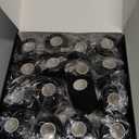 AZEN 16 Pack Self Adhesive Bandage Wrap Black, 2" X 5 Yards Black Athletic Tape, Vet Wrap, Tattoo Grip Tape Wrap，Ankle Tape, Cohesive Bandage Wrap