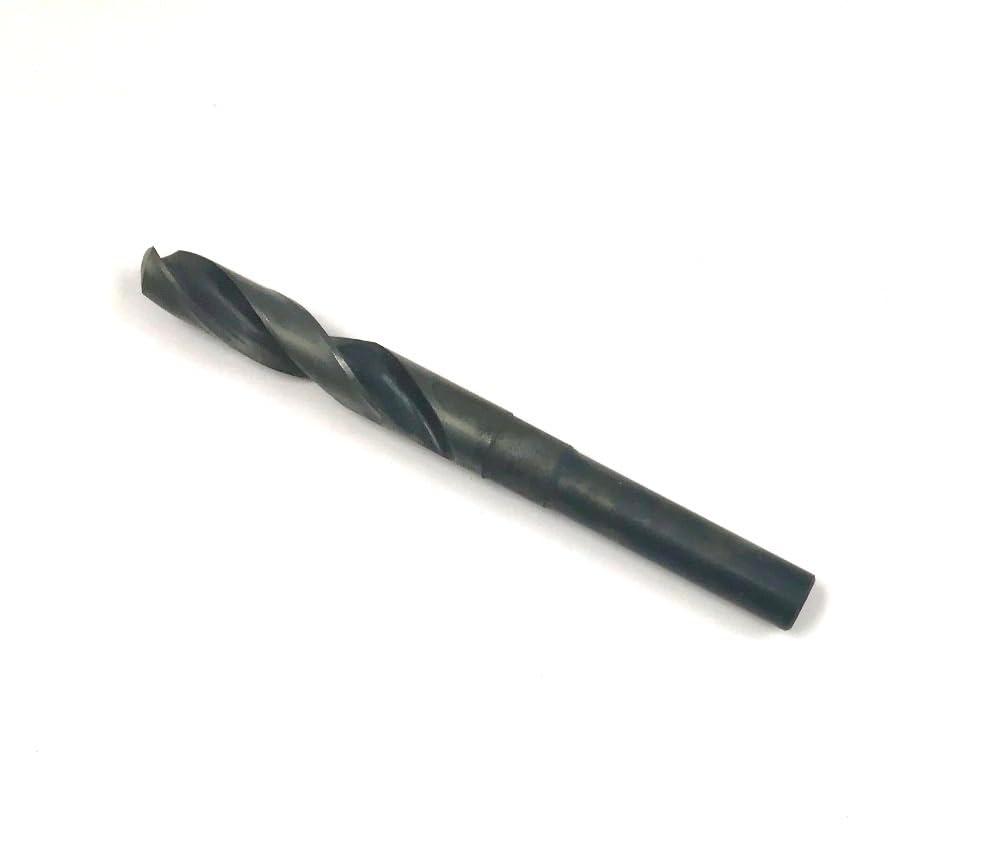 HHIP 5000-0052 9/16" High Speed Steel Silver and Deming Drill, 118 Degree Drill Point, 1/2" Straight Shank, 6" OAL