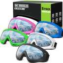 OXG Ski Snowboard Goggles for Men Women, UV Protection Ski Snow Goggles for Kids Youth Adult (5p Sliver Lens(vlt 7.3%))