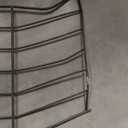 Coffee Bar Cart with Wheels, Coffee Bar Table, Kitchen Coffee Bar Cabinet with Storage, Rustic Coffee Bar, Rolling Coffee Cart, Coffee Nook, Corner Coffee Bar Station with Drawer, Bakers Rack (Black & Brown)