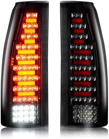 Tresound LED Tail Light for Chevy GMC C/K 1500 1988-1999, C1500 C2500 Suburban 92-99, C/K 2500 3500 88-00, Silverado 94-98, Tahoe 95-99, Yukon 92-00, Blazer 92-94, Escalade 99-00, Rear Lamp Taillight