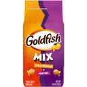 4 x Goldfish Crackers Mix with Xtra Cheddar and Pretzel, Snack Crackers, 6.6 oz bag (EXP 07/05/26)