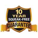 Hardware Essentials by Hillman Squeak-Proof 3-1/2in 1/4in Radius Matte Black Door Hinge (3 Count)