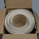 Vinyl Wall Base Baseboard Molding Trim 4" Flexible Self Adhesive Rubber Wall Base Moulding Trim Peel and Stick Design, 4 Inch x 20 Feet, Beige Wood Grain