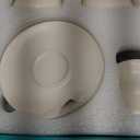 5 PCS Bathroom Accessories Set, Two Toothbrush Cups, Soap Dispenser, one Aromatherapy Decorative Cup, and one soap DishBathroom Organizer for Modern Bathrooms