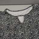 onlypuff Womens Tops Short Sleeve Cute Summer Clothes Pleated Plus Size Front Dressy Casual Blouses DenseBlack Floral XL