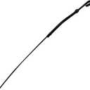 Flylin Oil Dipstick, Dip Stick for Chevrolet Small Block SBC 265 283 305 327 350 383 400 - Flexible Engine Replacement Oil Level Indicator (Black, 1955-1979)