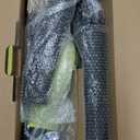 Leaf Blower Cordless - 21V Powerful Electric Leaf Blower with 2 Batteries and Charger, 2 Speed Modes, 2.0Ah Lightweight Battery Powered Leaf Blowers for Lawn Care, Patio, Dust, Blowing Leaves (Green)