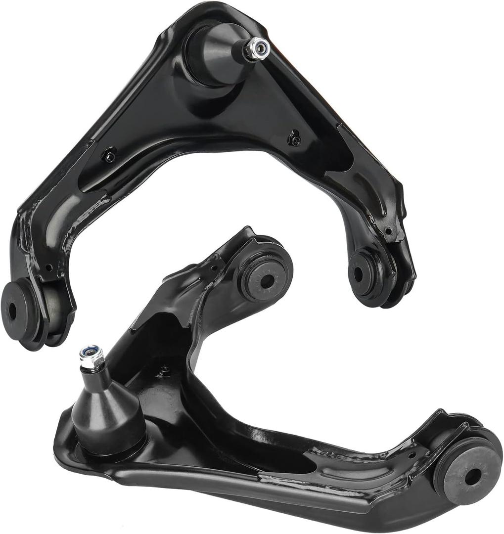 Replace for K620054 Front Upper Control Arms w/Ball Joint Suspension Kits for Chevy Silverado 1500/2500/3500 HD, Avalanche/Suburban 2500, GMC Sierra 1500/2500/3500, Yukon XL 2500 (2Pc)