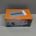 Mini Portable Projector with Wifi and Bluetooth, Native 1080P Full HD Smart Projector , 300 ANSI, Compatible with Smartphone, HDMI, USB for Home, Bedroom, Outdoor Use White