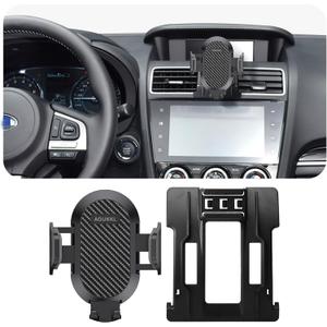 Car Phone Holder Fits for Subaru Forester 2014-2018 Accessories, Thick Cases Friendly, Cell Phone Mount for 4.7-7 in Phones, 360 Degree Rotation, Easy to Install