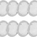 8-Pack 2" Circular Vent Covers, Steel Mesh Screen,Circular Screen with Tab Fasteners for Pet Cages (Reptiles/Birds) and Storage Shelves, Home, Garage & Industrial Airflow