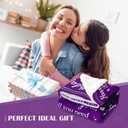 Birthday Gifts for Women - Gifts for Woman Birthday Unique - Happy Bday Decorations for Women - Womens Birth Day Gifts - Bday Gift for Wife Mom Sister Grandma - Purple Birth Day Blanket 50''x60''