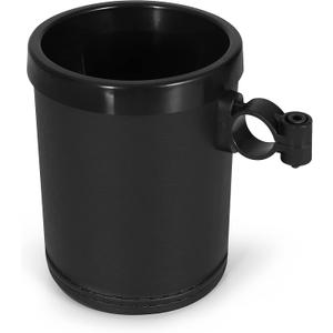 Accmor Bike Cup Holder, Bike Water Bottle Holders, Universal Bar Drink Cup Can Holder for Bicycles, Motorcycles, Scooters, Black