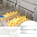 A1105402 Basket Hanger for Pitco Deep Fryer,Commercial Stainless Steel Professional Fryer Hanger Fits for SG14,SGSEBNB-14,SSH55,SSH75RS Series Gas Fryers